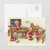  Baby Santa Illustration Feestdagenkaart (Voorkant / Achterkant)