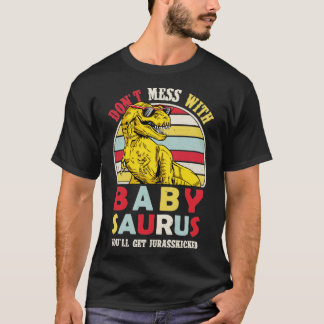 Baby Saurus Shirt Babysaurs Shirt Dinosaur Baby