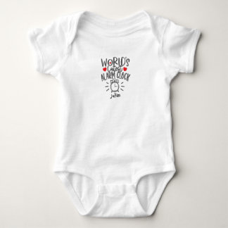 Baby Saying Newborn: World cutest Alarm Clock Romper