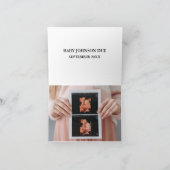 Baby Scan foto Kerstmis zwangerschap Aankondiging (Binnen)