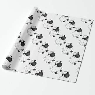 Baby schapen voor ooien cadeaupapier
