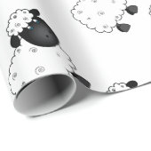 Baby schapen voor ooien cadeaupapier (Rol Hoek)