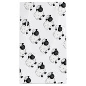 Baby schapen voor ooien klein cadeauzakje (Achterkant)