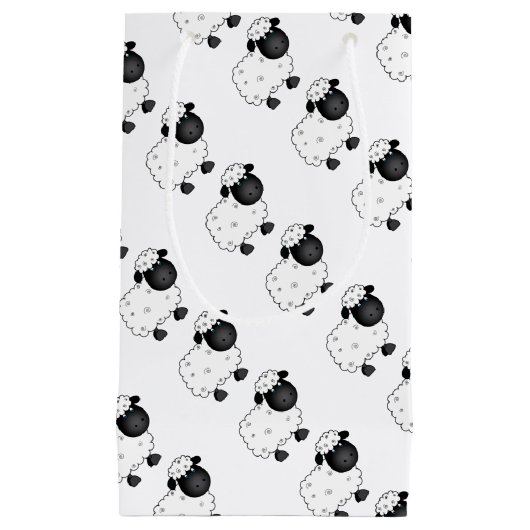 Baby schapen voor ooien klein cadeauzakje (Voorkant)