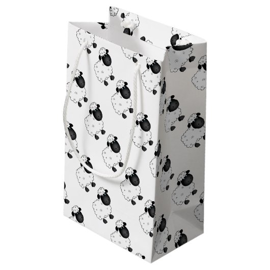 Baby schapen voor ooien klein cadeauzakje (Achterkant Gekanteld)