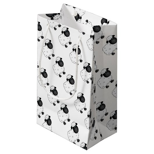 Baby schapen voor ooien klein cadeauzakje (Voorkant Gekanteld)