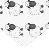 Baby schapen voor ooien korte tafelloper (Hoek)