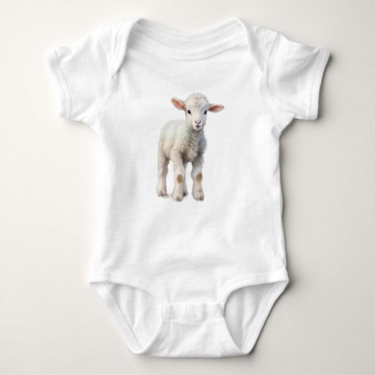Baby Schapenlam Romper (Voorkant)