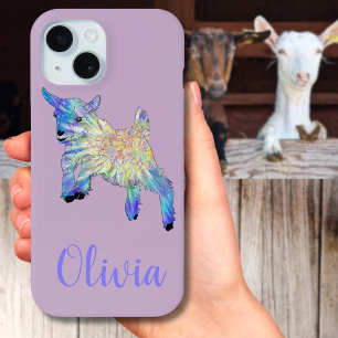 Baby Schatje Cute Psychedelic Animal Art Name iPhone 15 Case