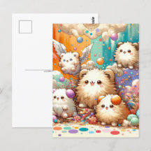 Baby, schattige dierlijke eekhoorn, Postcrossing