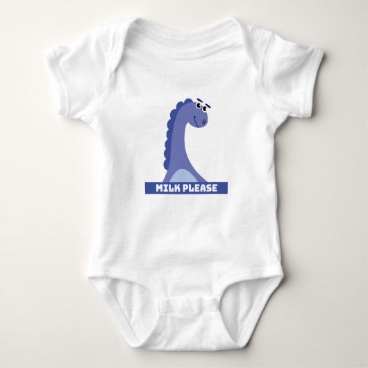 Baby Schattigee dinosaurus Romper (Voorkant)