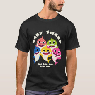 Baby Schattigee haai geschenken voor de hele famil T-shirt