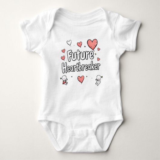 Baby Schattigee Vibes Baby Bodysuit (Voorkant)