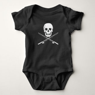 Baby schedel en ruggengraat romper