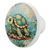 Baby schildpad keramische knop (Rechts)