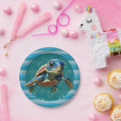 Baby Schildpad Papieren Bord (Feest)