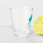 Baby schildpad shot glas (Links)