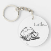 Baby schildpad sleutelhanger (Voorkant)
