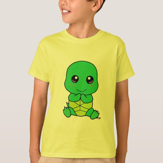 Baby schildpad t-shirt (Voorkant)