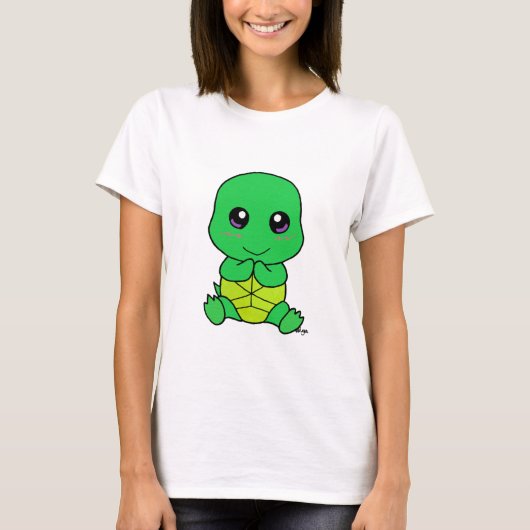 Baby schildpad t-shirt (Voorkant)
