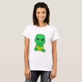Baby schildpad t-shirt (Voorkant volledig)