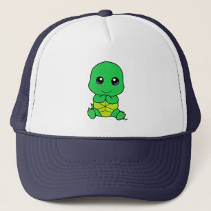 Baby schildpad trucker pet