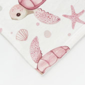 Baby schildpadden en baby fleece deken (Hoek)