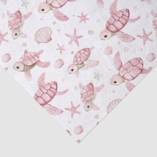 Baby schildpadden en baby tissuepapier (Detail)