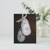 Baby schoenen briefkaart (Staand voorkant)