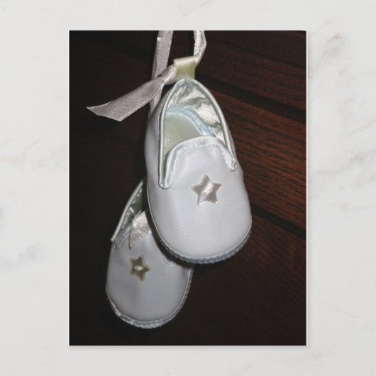 Baby schoenen briefkaart (Voorkant)
