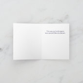 Baby schoenen Dank je wel kaart (Binnen)