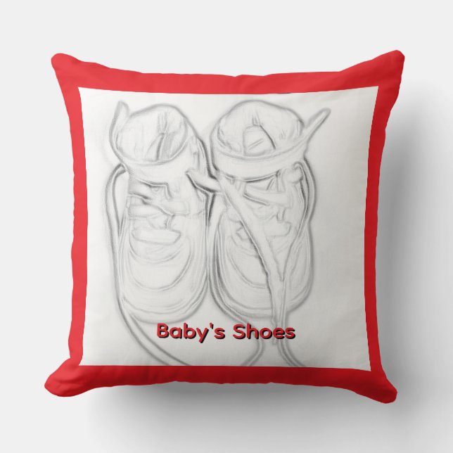 Baby Schoenen Kussen (Voorkant)