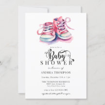 Baby Schoenen | Roze Meisje Baby shower