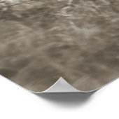 Baby Schotse hoogland koe Poster (Hoek)