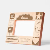 Baby Schrift gegraveerde lijsten Lijstjes (Links)