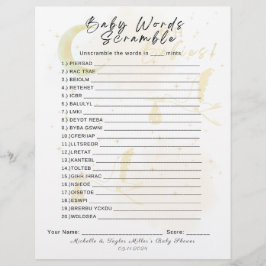 Baby Scramble Woorden, Oh Baby! Neutrale tweelingo