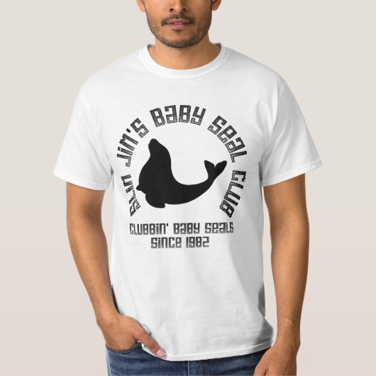 Baby Seal Clubber T-shirt (Voorkant)
