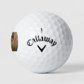 Baby seal gezicht golfballen (Logo)