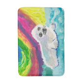 Baby Seal "Kunst voor kinderen" Badmat (Voorkant Verticaal)