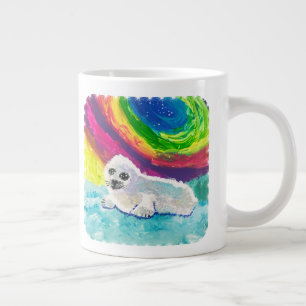 Baby Seal "Kunst voor kinderen" Grote Koffiekop