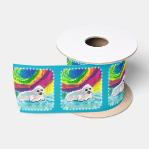 Baby Seal "Kunst voor kinderen" Satijnen Lint