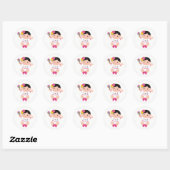Baby Señorita, Fiesta Baby Shower Stickers (Vel)