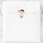 Baby Señorita, Fiesta Baby Shower Stickers (Tas)