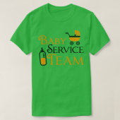 Baby Service Team T-shirt (Design voorkant)