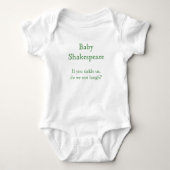 Baby Shakespeare Romper (Voorkant)