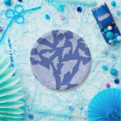 Baby Shark 1e Verjaardag Borden Papieren Bordje (Feest)