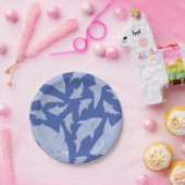 Baby Shark 1e Verjaardag Borden Papieren Bordje (Feest)