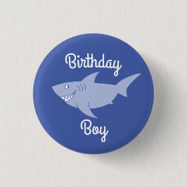 Baby Shark 1e Verjaardag Button Pin