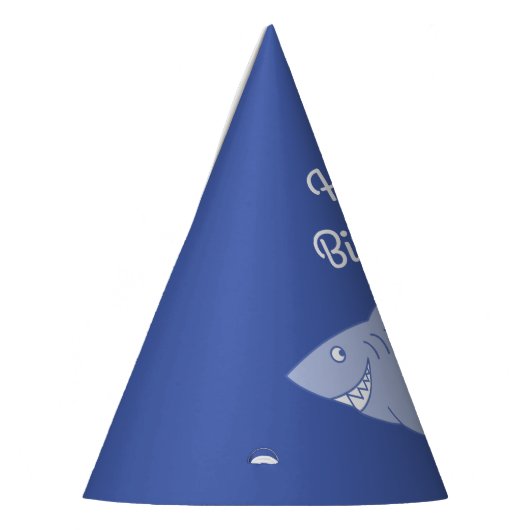 Baby Shark 1e verjaardagsfeestje Petten Feesthoedjes (Links)