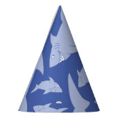 Baby Shark 1e verjaardagsfeestje Petten Feesthoedjes (Links)